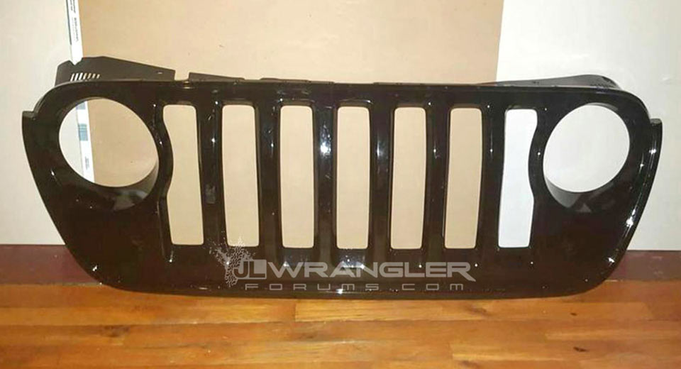 Is This The Grille Of The 2018 Jeep Wrangler?