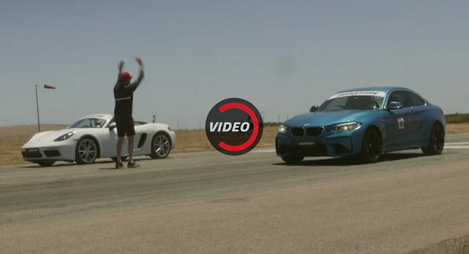 Can The BMW M2 Beat The Porsche 718 Boxster S In A Drag Race?