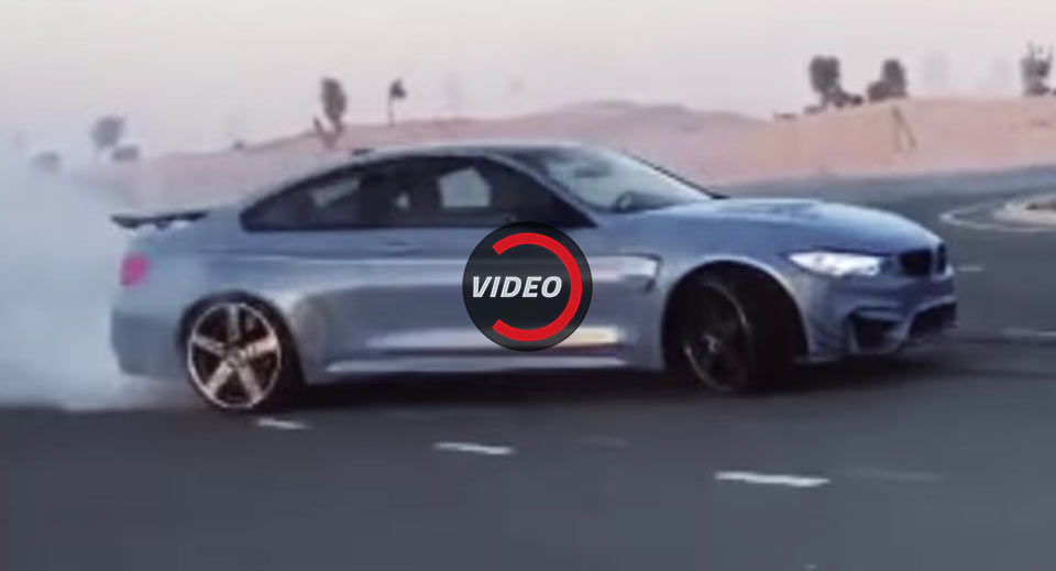  Arabs Get Their Hands On BMW M4, Drift The Heck Out Of It