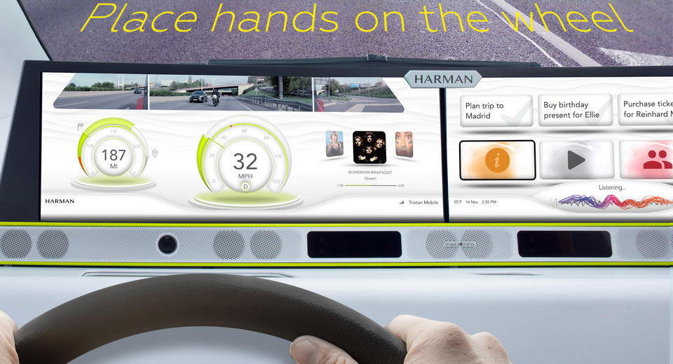  Harman Presents In-Car Solutions For Autonomous & Connected Driving At CES 2017