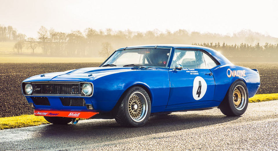  Historic 1968 Chevy Camaro Race Car To Be Auctioned Off