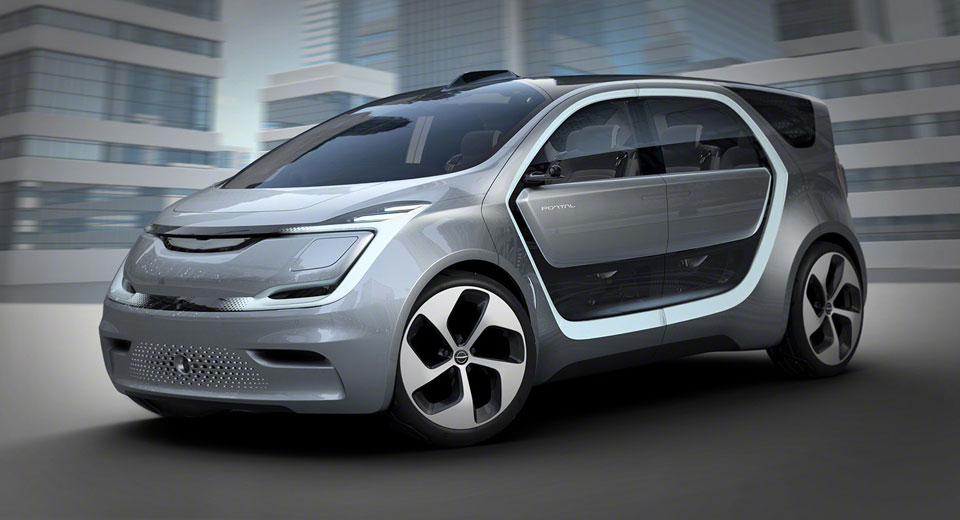  Chrysler Portal Concept Is An All-Electric Minivan For Millennials