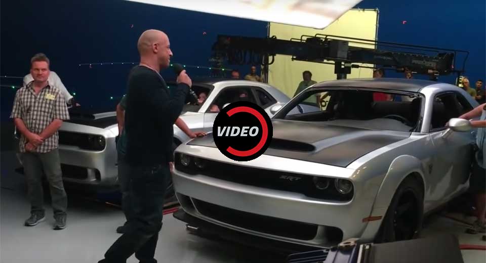  Did Vin Diesel Leak The 2018 Dodge Challenger SRT Demon?