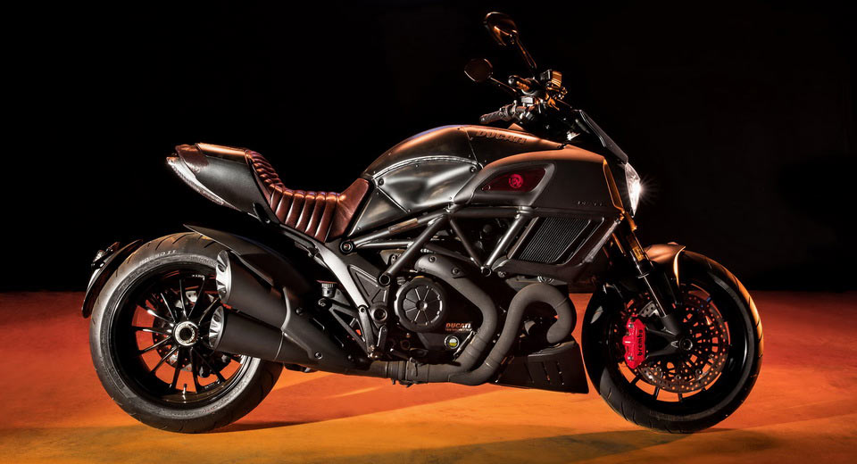  Ducati Teams Up With Diesel To Build Leathery Diavel Bike