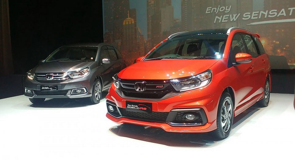Honda Unveils 2017 Mobilio MPV Packing A Few Styling Tweaks