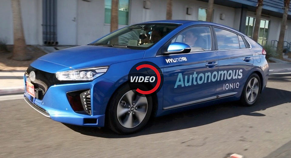  KBB Rides In Hyundai’s Autonomous Ioniq Prototype At CES