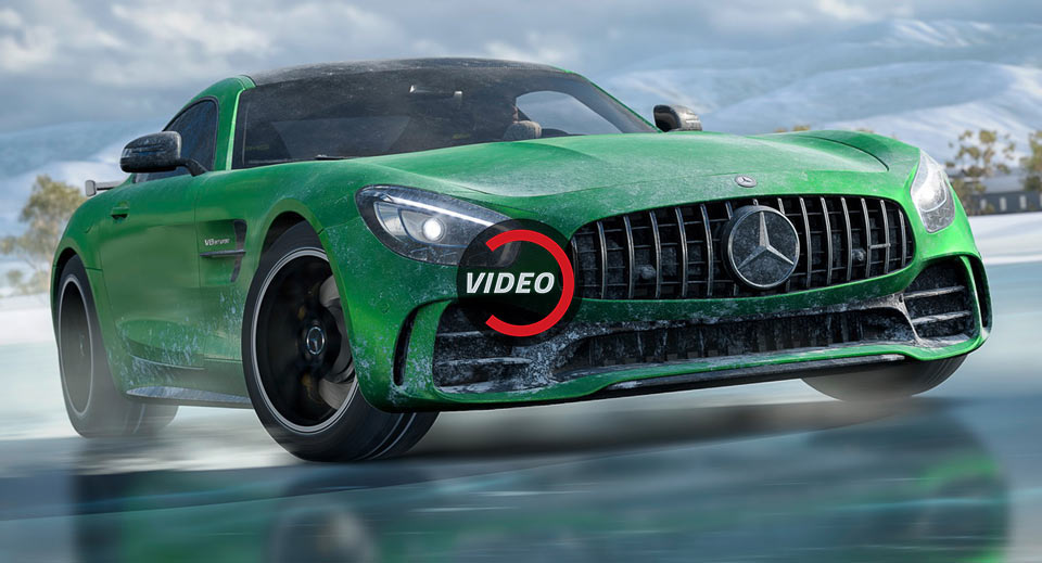  Forza Horizon 3 Snow Drift Challenge Lets You Unleash The Mercedes-AMG GT R