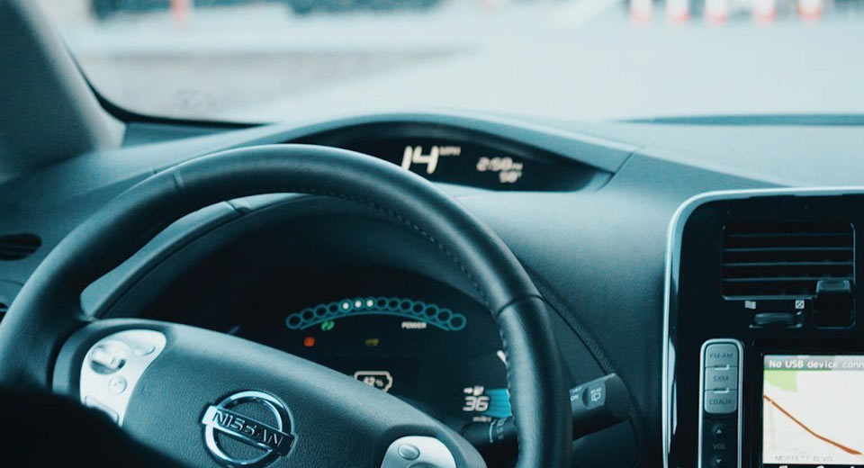 Nissan Demonstrating Autonomous Driving Tech On British Roads