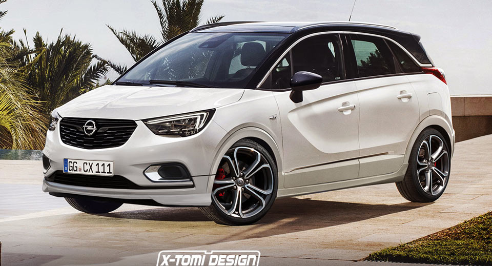  An Opel Crossland OPC Would Pretty Much Look Like This