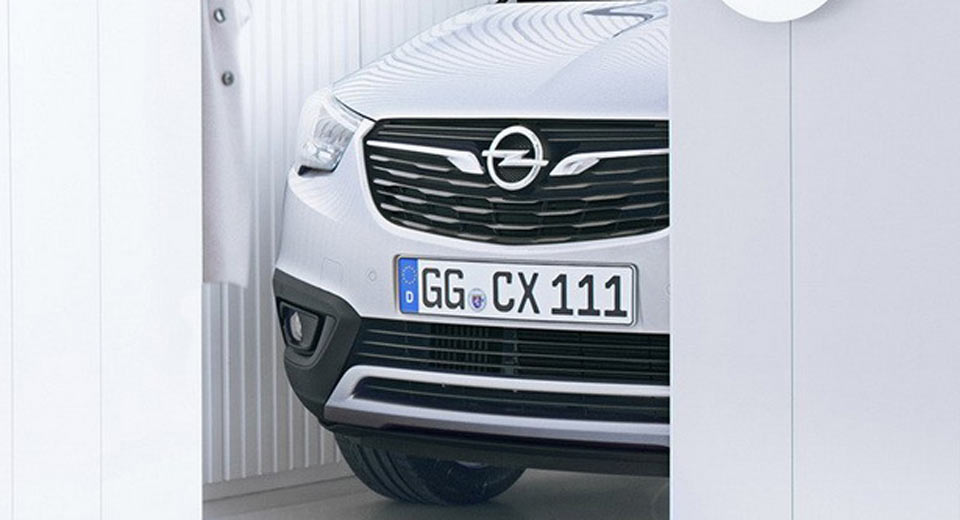  Opel Teases New Crossland X, To Be Revealed On Wednesday