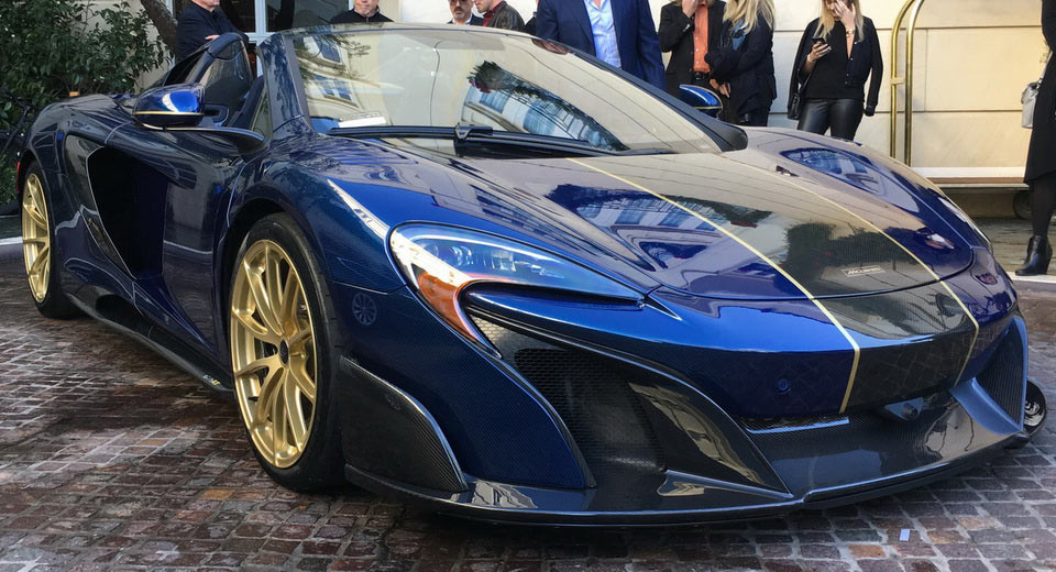  World’s Most Expensive McLaren 675LT Has Wheel Weights Made Of Gold