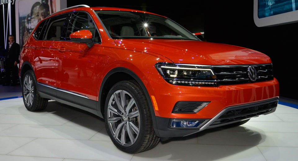  US-Bound 2018 VW Tiguan Grows In Size, Becomes A Seven-Seater