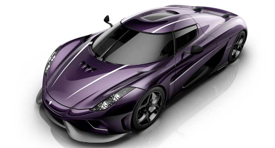  What Would You Say To A Koenigsegg Regera In Purple Carbon?