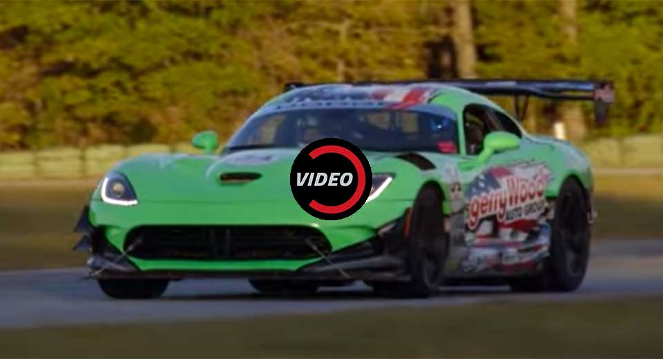 Watch The Dodge Viper ACR Set One More Lap Record