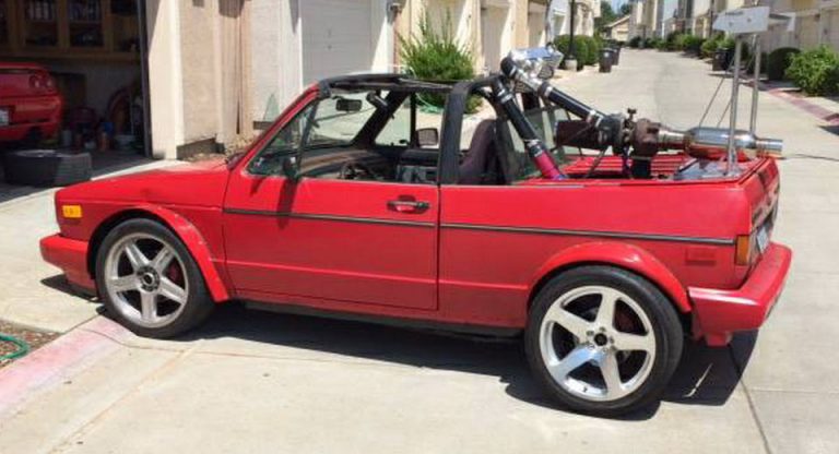 There’s A Pontiac Hiding Underneath This 300hp VW Rabbit Cabrio | Carscoops