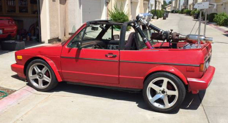  There’s A Pontiac Hiding Underneath This 300hp VW Rabbit Cabrio