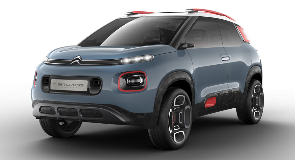 Citroen C-Aircross Concept Previews Next-Gen C3 Picasso