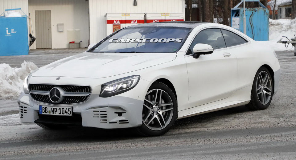  2018 Mercedes S-Class Coupe Is Also Having Some Work Done