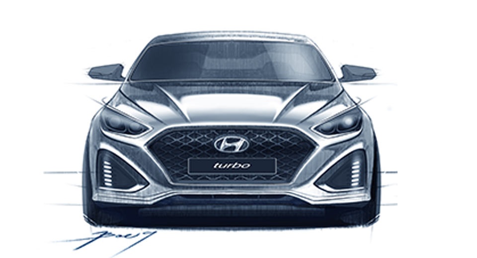  Facelifted 2018 Hyundai Sonata Previewed By Design Sketches