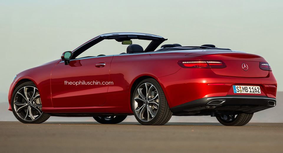  2018 Mercedes-Benz E-Class Cabriolet Debuting In Geneva