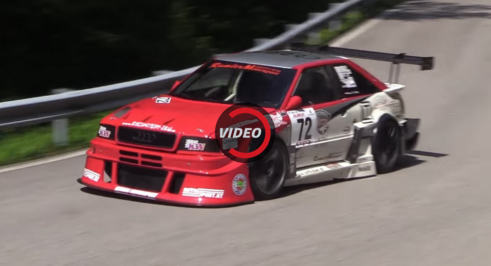 This Audi S2 R Quattro Hillclimber Is Diluted Insanity