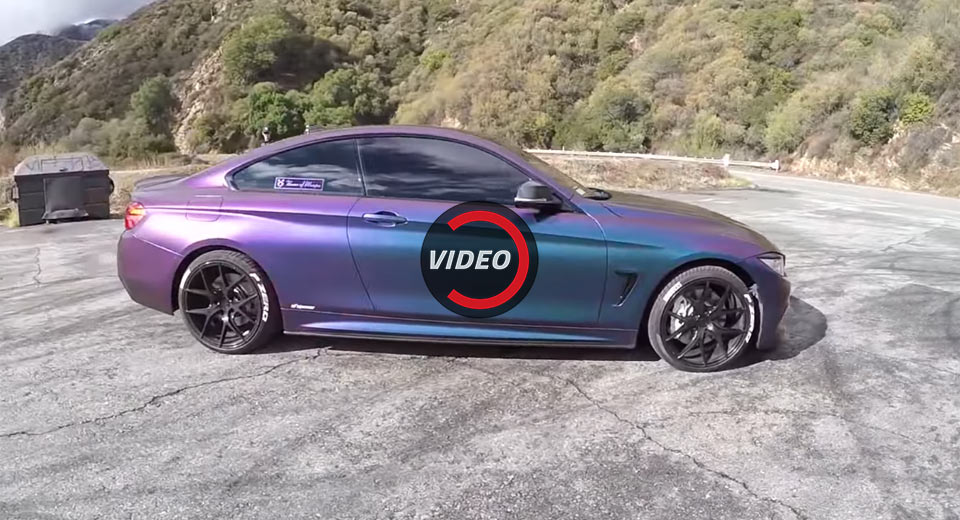  This Modified BMW 435i Has A Rather Cool Wrap