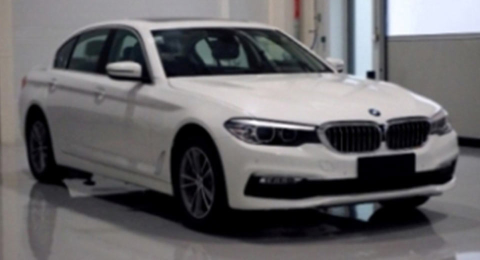Get Your First Glimpse At China’s Long-Wheelbase BMW 5-Series