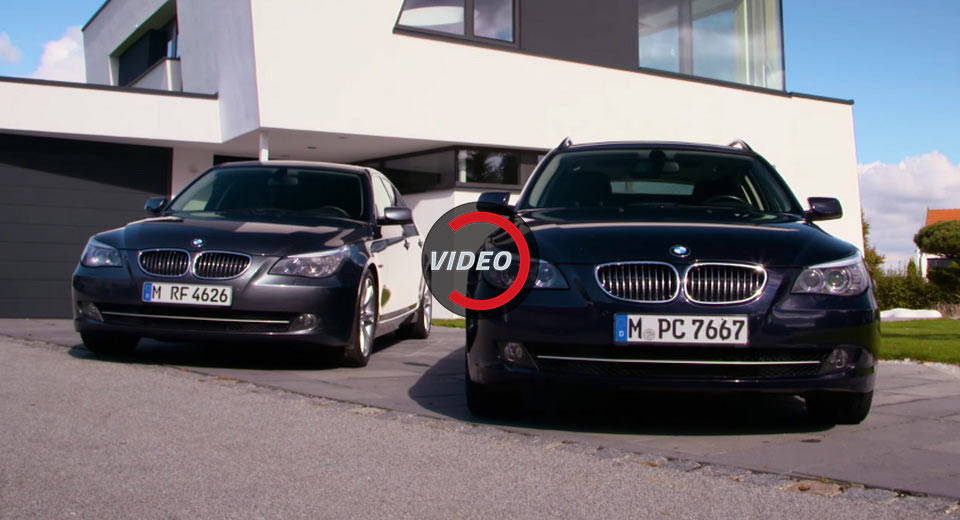  BMW Reminisces About Its Bangle-Era E60 5-Series