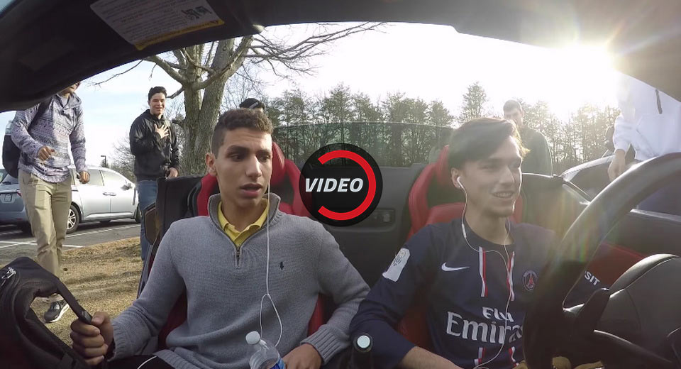 Driving A Lambo To High School Is A Dream Come True