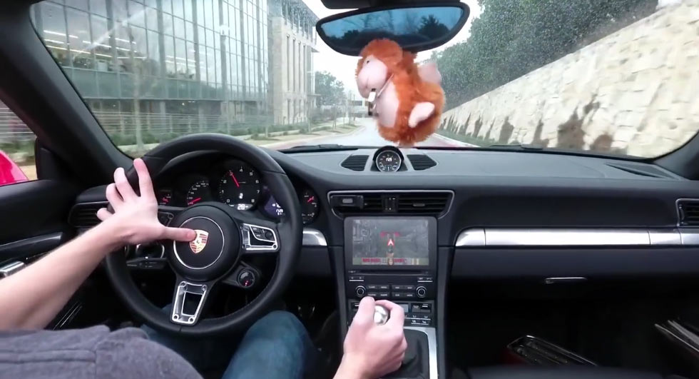  Porsche 911 Carrera S Modded Into Playing ‘Doom’?
