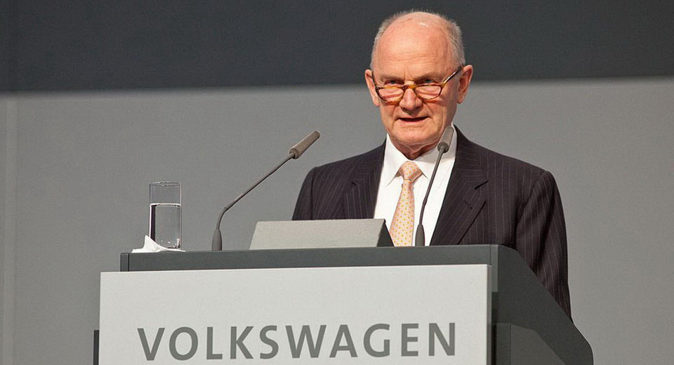 Ex-VW Boss Ferdinand Piech Refuses To Testify In German Emissions Probe