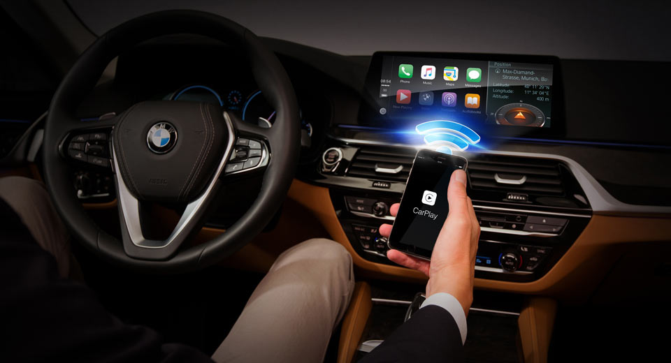 Harman Makes Apple CarPlay Wireless In New BMW 5-Series