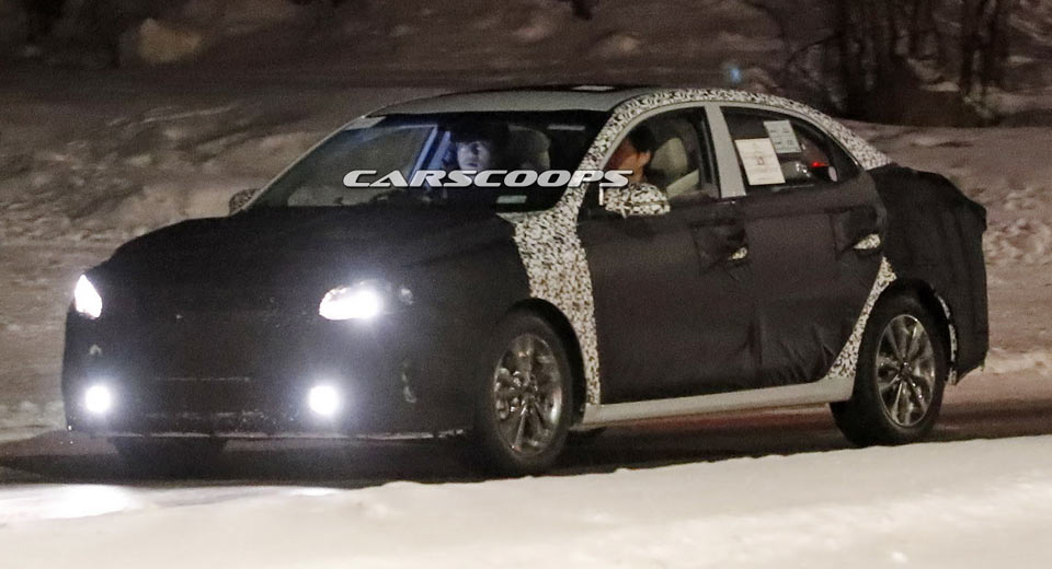 Kia’s New Sedan Spied Mimicking The Hyundai Celesta