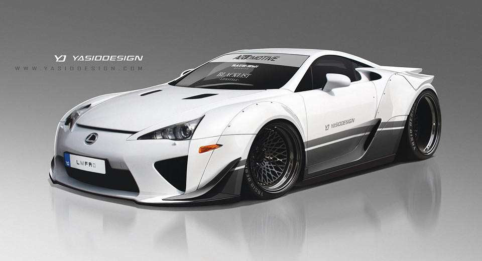 Lexus LFA With RWB Bodykit Gets Our Tick Of Approval