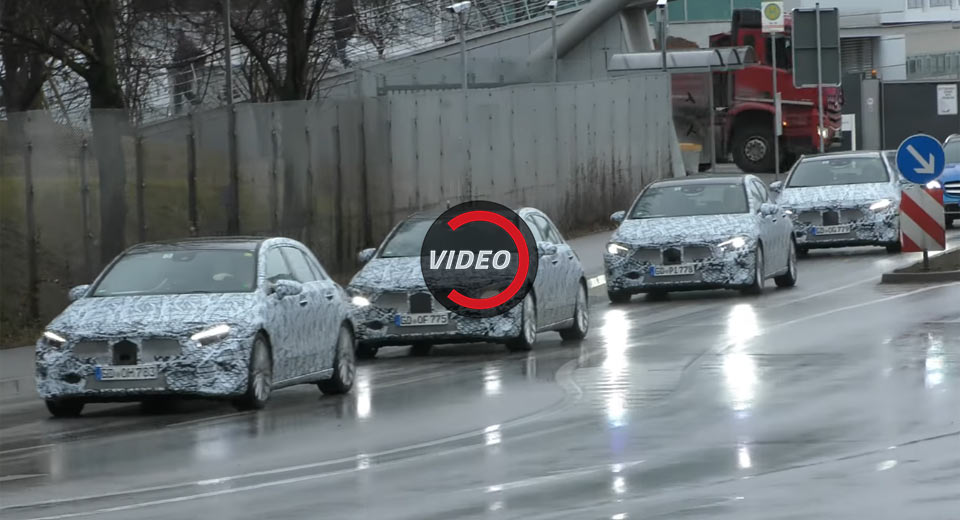 Fleet Of Next-Gen Mercedes A-Classes Hit Germany’s Streets