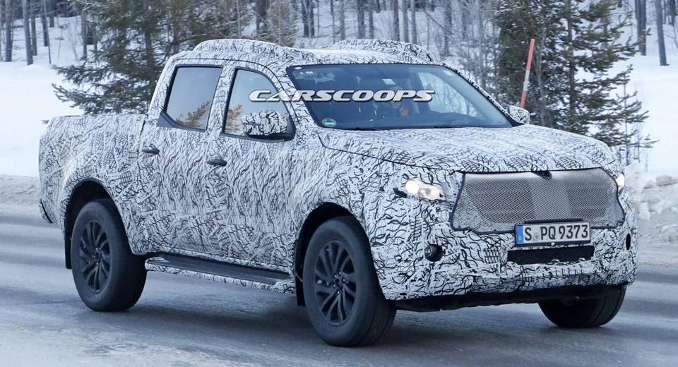  The Mercedes X-Class Looks Almost Ready To Take On The VW Amarok