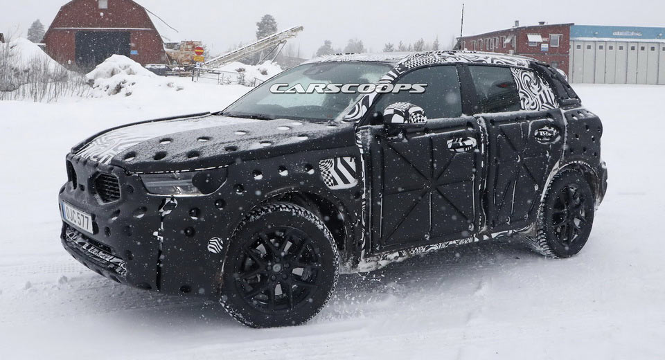 New 2018 Volvo XC40 ‘Baby’ SUV Scooped In Production Body