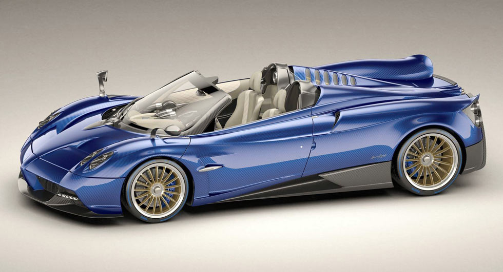  This Is The New Pagani Huayra Roadster In All Its Open Top Glory