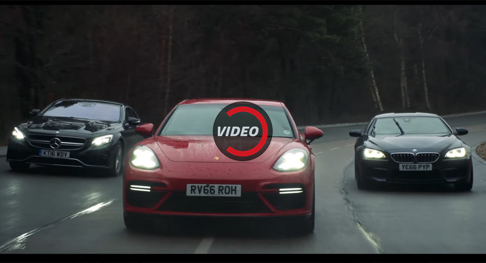 New Porsche Panamera Turbo Faces Off Against BMW M6 And Mercedes-AMG S63
