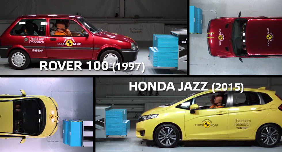 This Is Just How Much Safer Small Cars Have Become In 20 Years