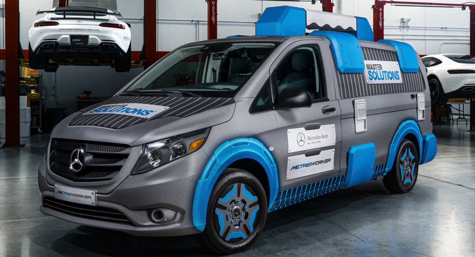  RENNtech Turns The Mercedes-Benz Metris Into A Giant Rolling Toolbox
