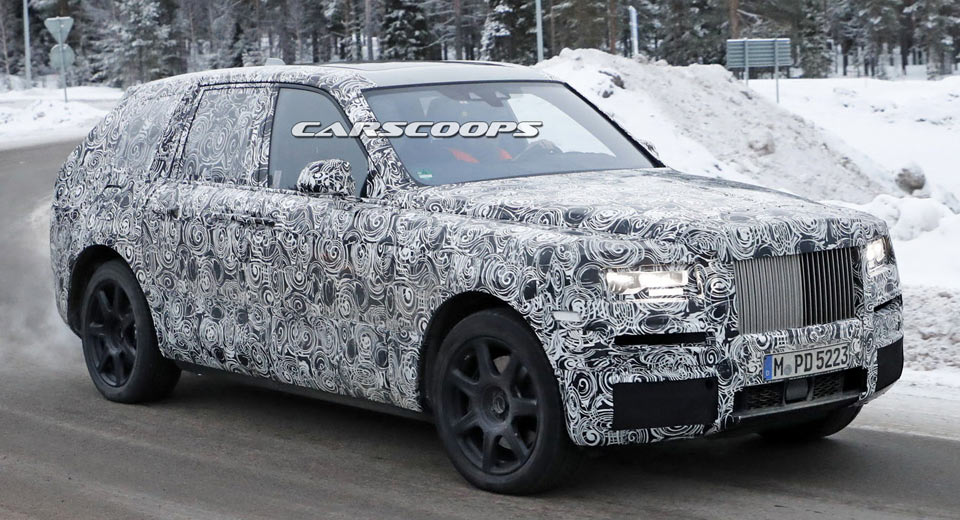  These Spy Shots Reveal The Gargantuan Gem That Will Be The Rolls-Royce Cullinan