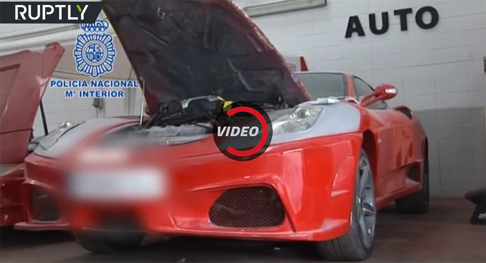  Spanish Police Uncover Counterfeit Ferrari And Lamborghini Shop