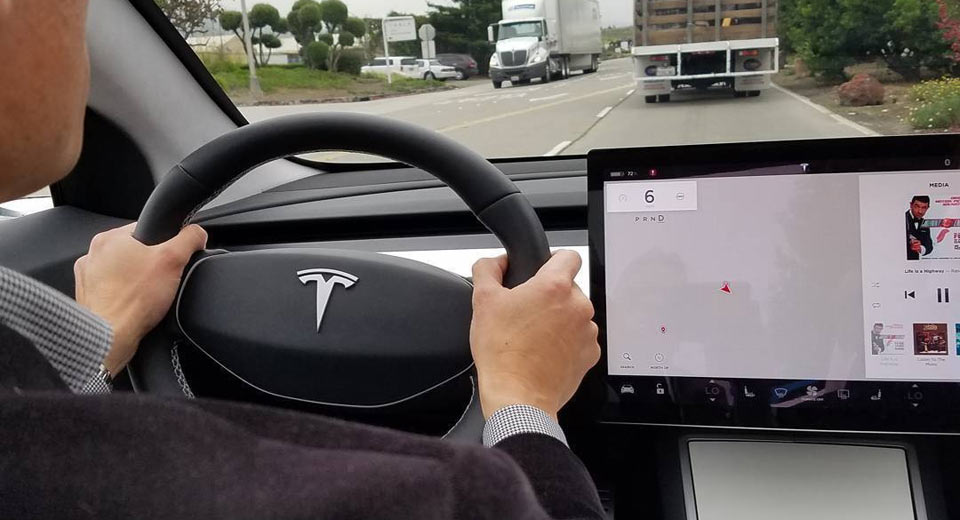  Tesla Model 3 Could Get Advanced Heads-Up Display