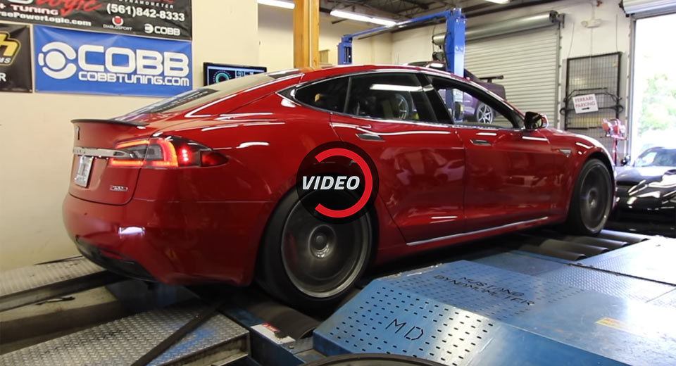  Tesla Model S P100D Delivers Earth-Shattering 920 Lb-ft On Dyno
