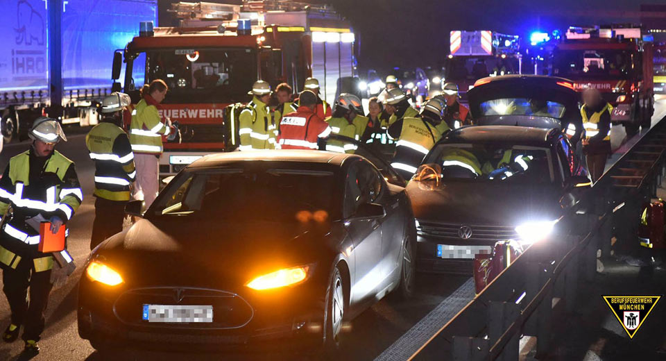  Heroic German Tesla Driver Saves Man In Out Of Control Volkswagen