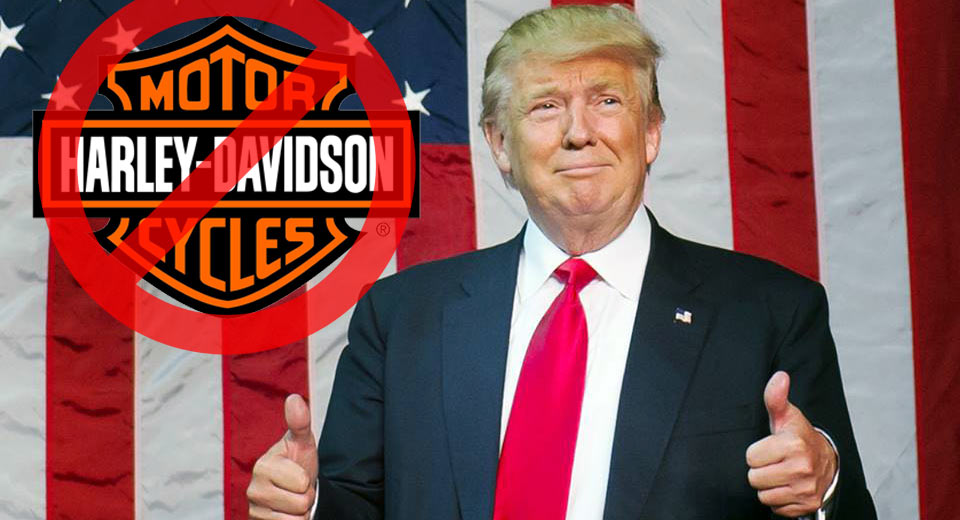  Harley-Davidson Cancels President Trump Visit Due To Protests Concerns.