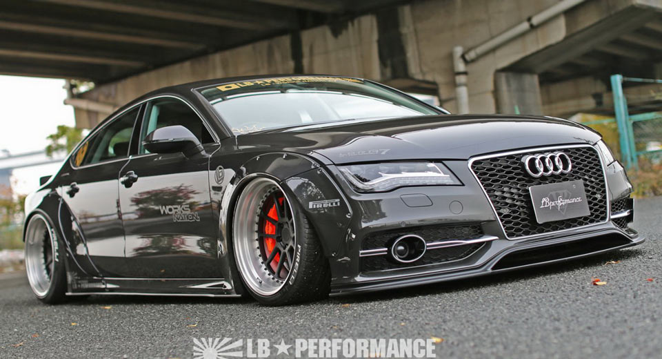  Audi A7 & S7 Get Steroid Shots From Liberty Walk