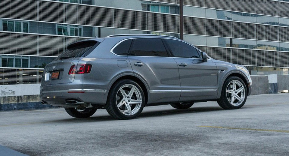 Yea Or Nay For This Bentley Bentayga On Custom Wheels?