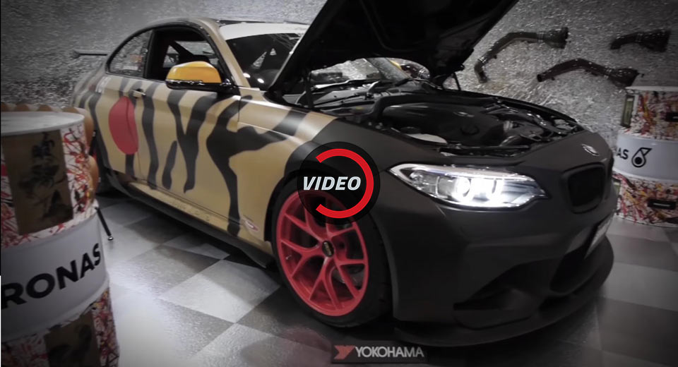  Japans’ Studie Turns BMW M2 Into A Tiger-Striped Track Warrior